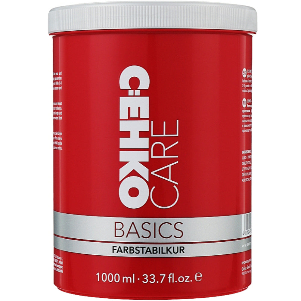 Маска для фарбованого волоссям - C:ehko Basics Line Farbstabilkur 1000 мл