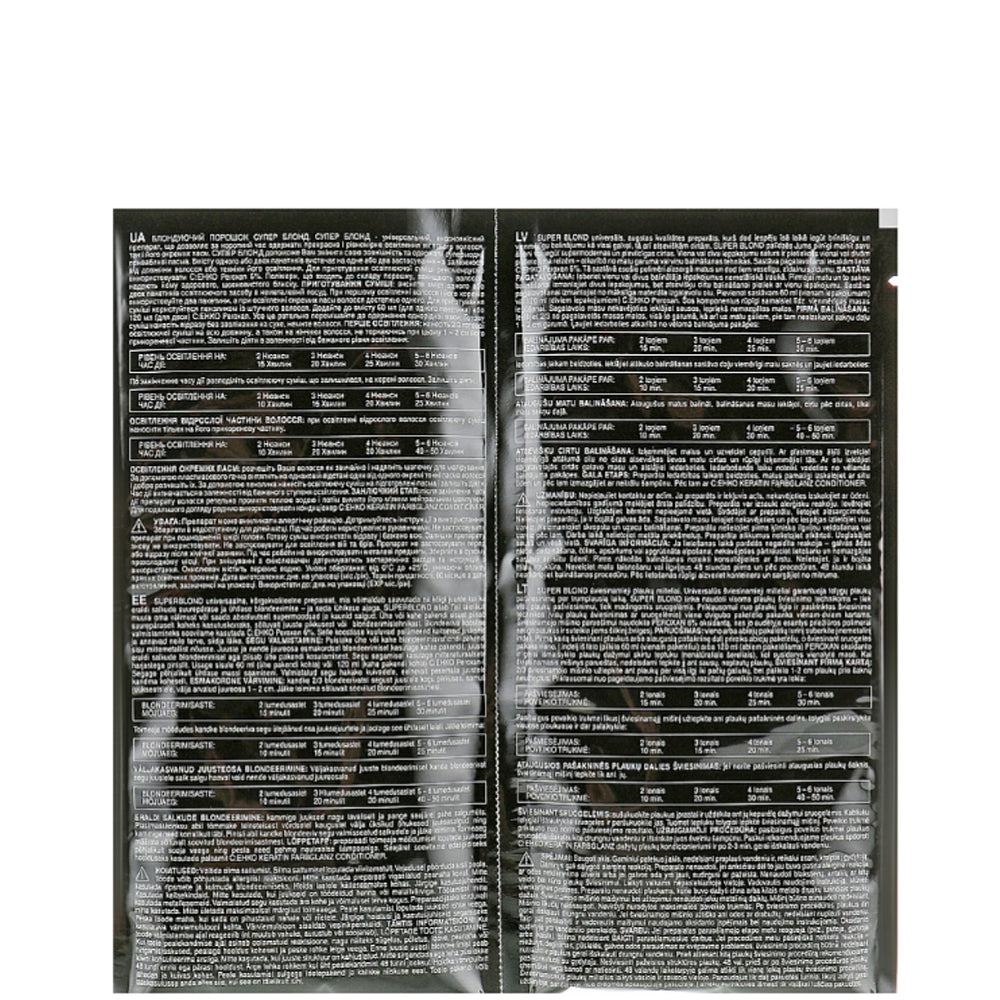 Блондуючий порошок Суперблонд - C:ehko Color Super Blond склад