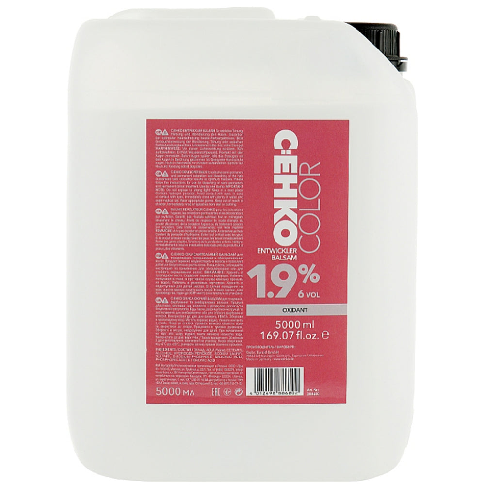 Окислювач-бальзам для волосся 1,9% - C:ehko Color Entwickler Balsam 6 Vol