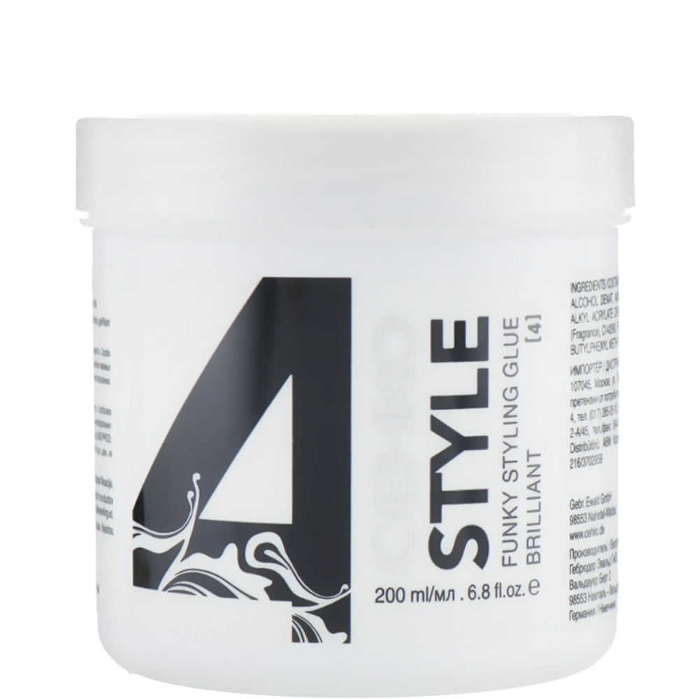 Гель (тягучка) для укладання волосся ультрасильної фіксації - C:ehko Style Funky Styling Glue Brilliant