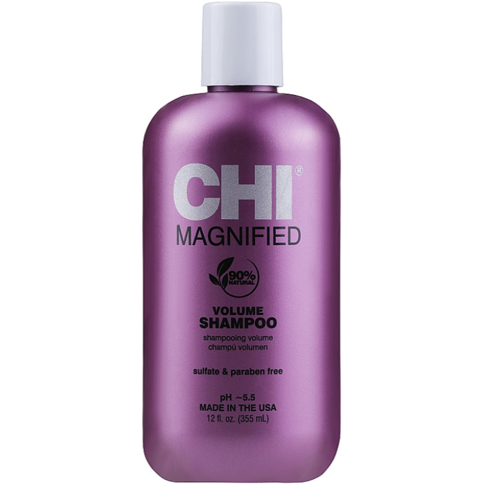Chi Magnified Volume Shampoo - Шампунь для тонких волос, придающий волосам объем и густоту (безсульфатный)