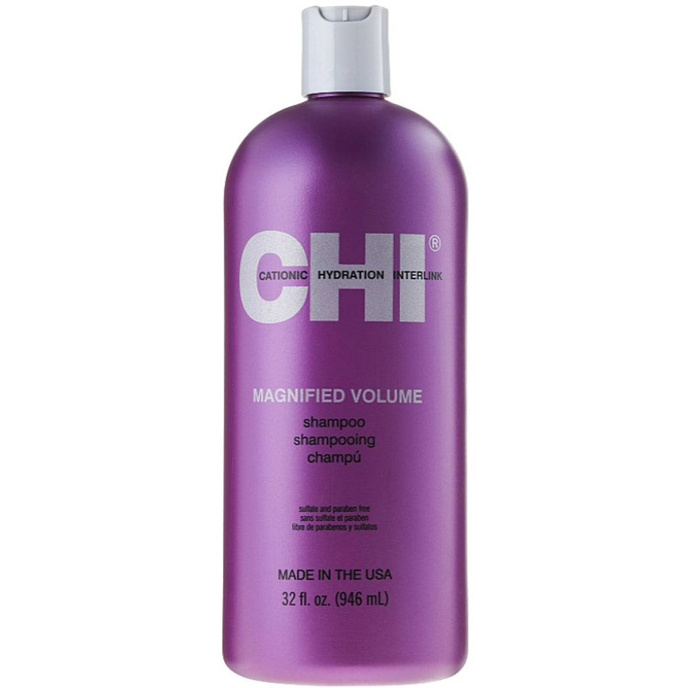 Chi Magnified Volume Shampoo - Шампунь для тонких волос, придающий волосам объем и густоту (безсульфатный)