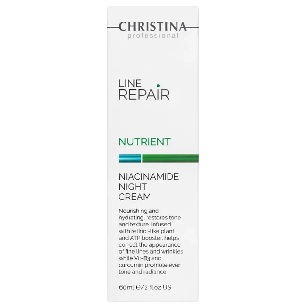Нічний крем з ніацинамідом - Christina Line Repair упаковка