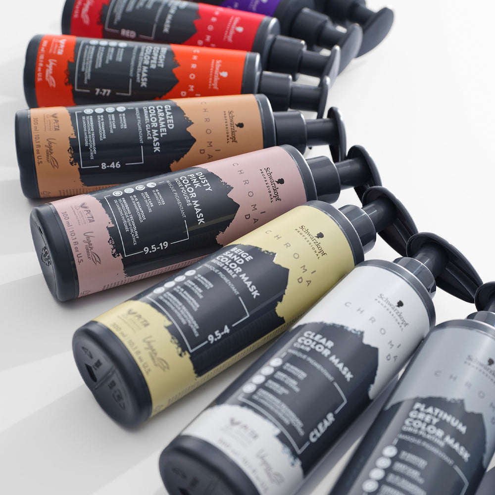 Тонирующая Бондинг-маска для волос - Schwarzkopf Chroma ID Bonding Color Mask 300ml