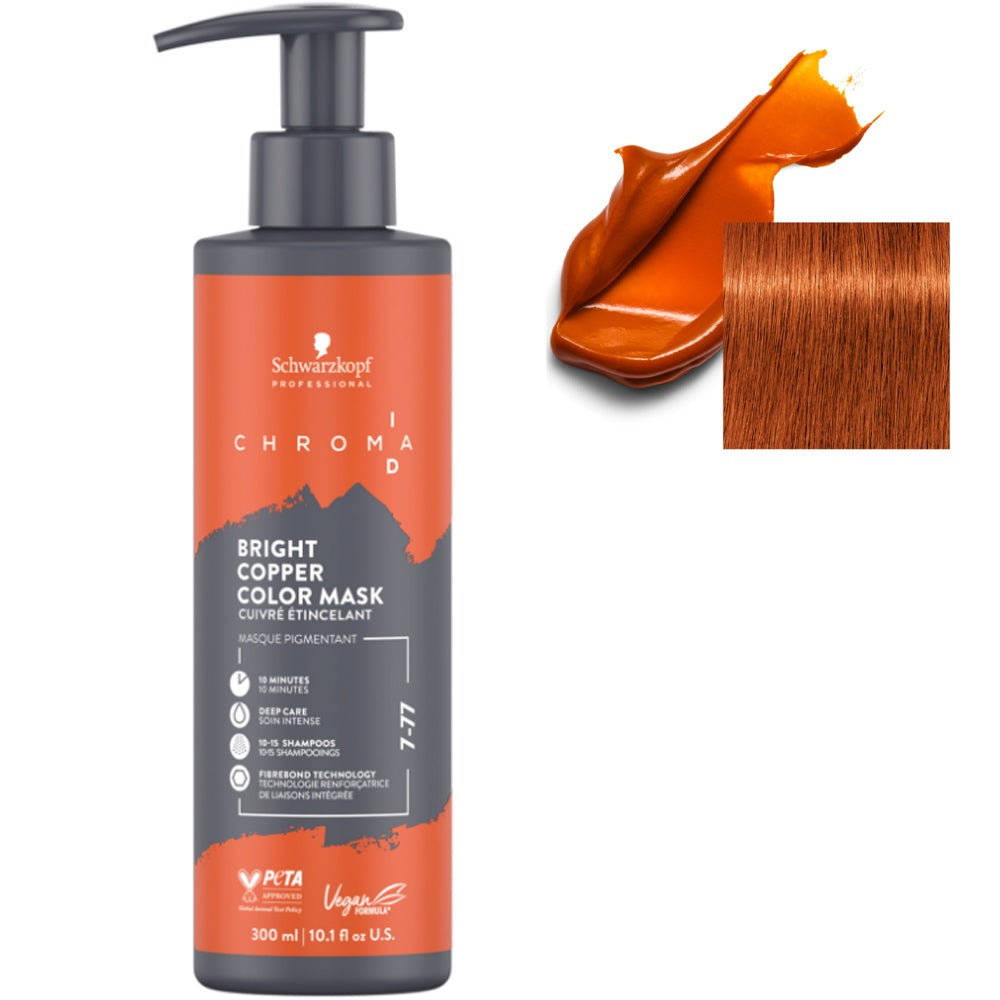 Тонирующая Бондинг-маска для волос - Schwarzkopf Chroma ID Bonding Color Mask 300ml