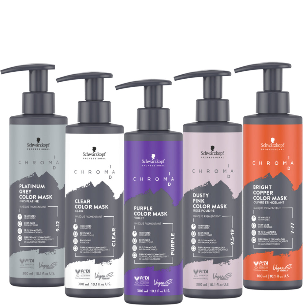 Тонирующая Бондинг-маска для волос - Schwarzkopf Chroma ID Bonding Color Mask 300ml