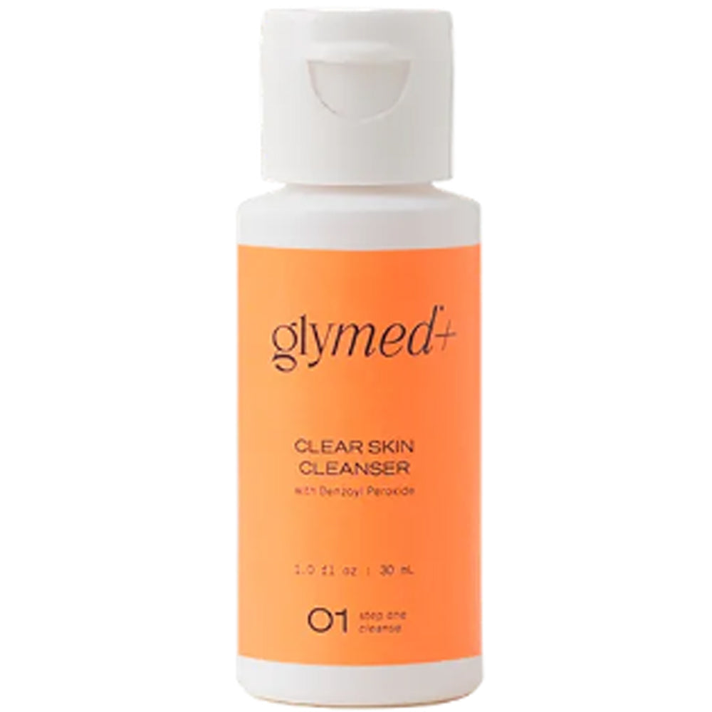 Лечебная гелевая очистка с бензоил пероксидом - Glymed Clear Skin Cleanser with Benzoyl Peroxide