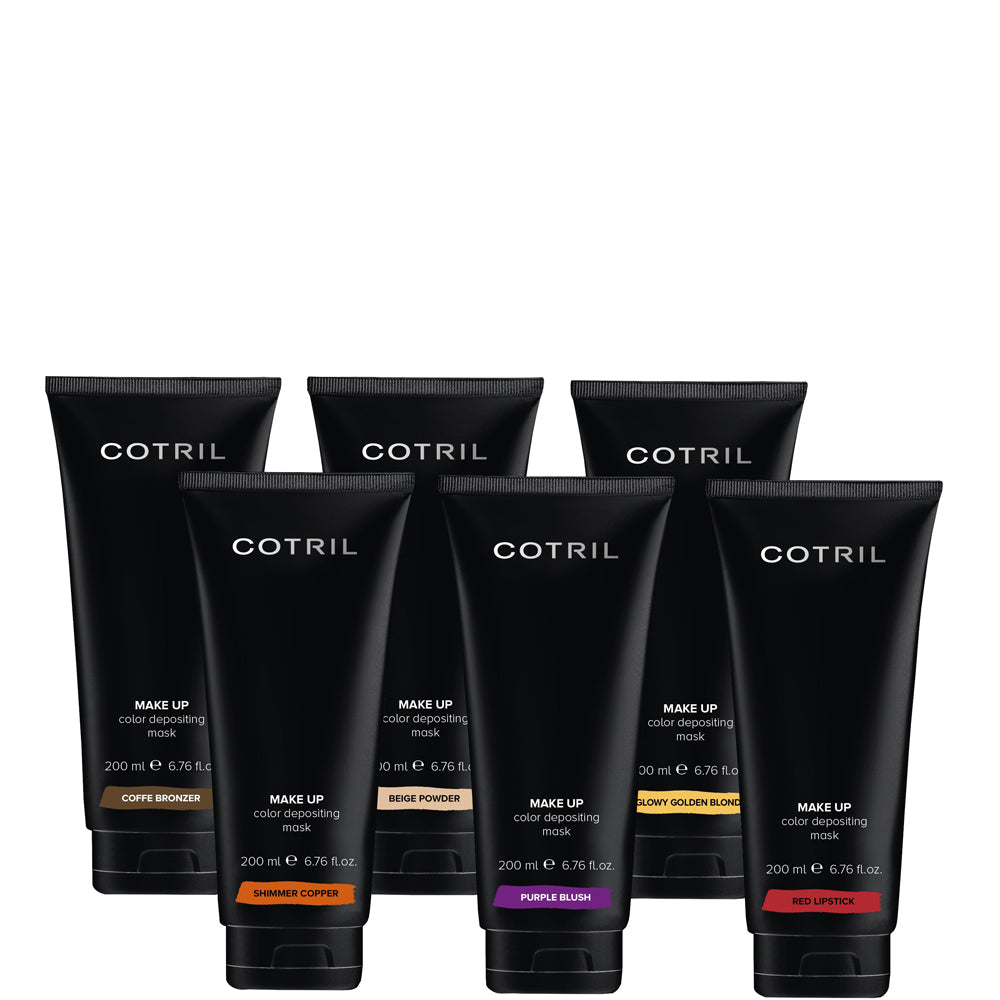 Тонирующая крем-маска для поддержания цвета - Cotril Make Up Color Depositing Mask