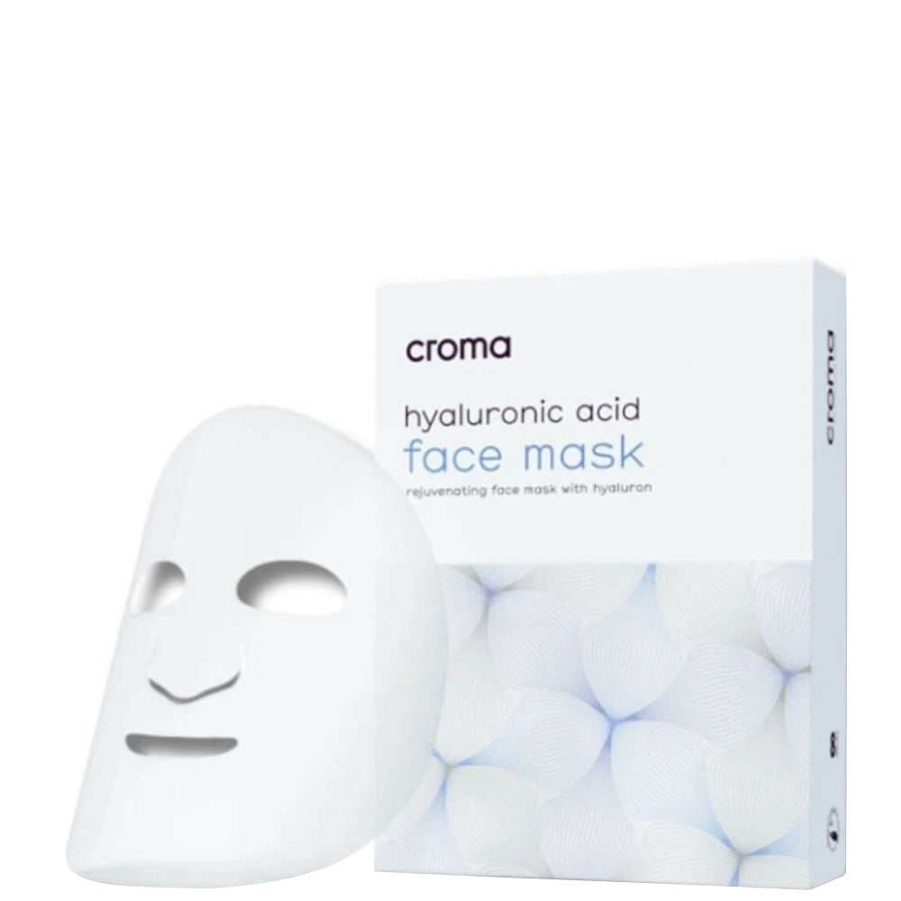Маска для лица с гиалуроновой кислотой - Croma Face Mask With Hyaluronic Acid