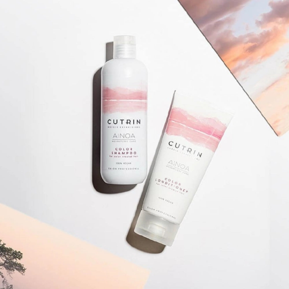 Кондиціонер для збереження кольору фарбованого волосся - Cutrin Ainoa Color Boost Conditioner 5