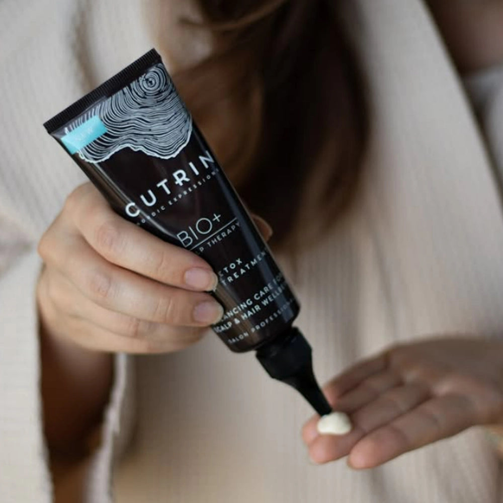 Очищувальна маска для шкіри голови - Cutrin Bio+ Detox Scalp Treatment 5