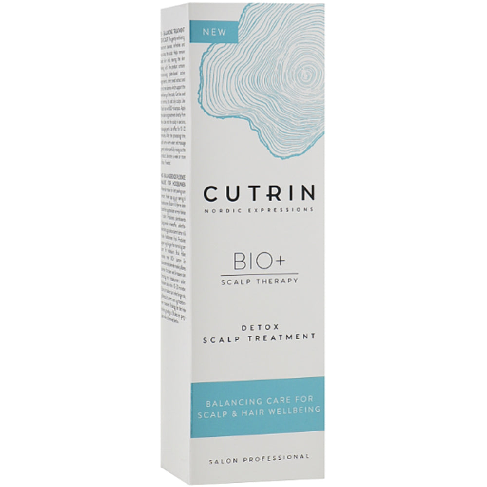 Очищающая маска для кожи головы - Cutrin Bio+ Detox Scalp Treatment