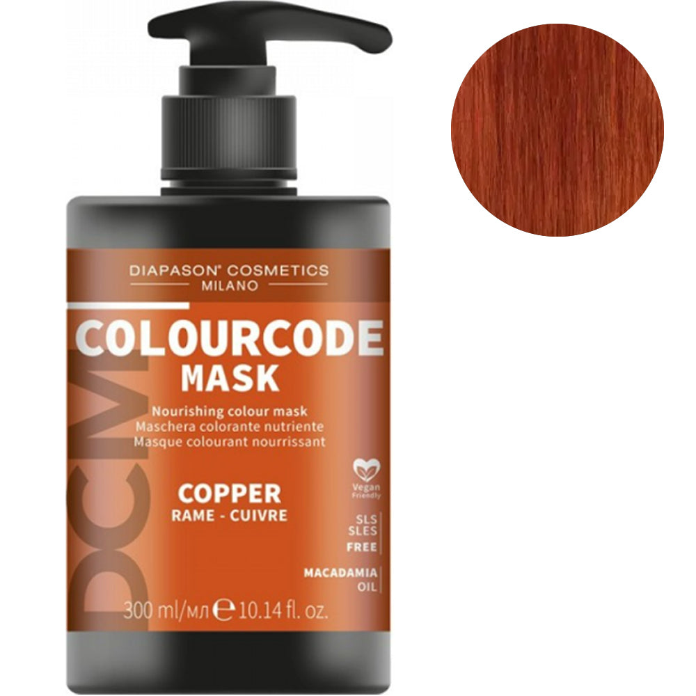 Тонирующая маска для волос 300 мл - DCM Colourcode Mask