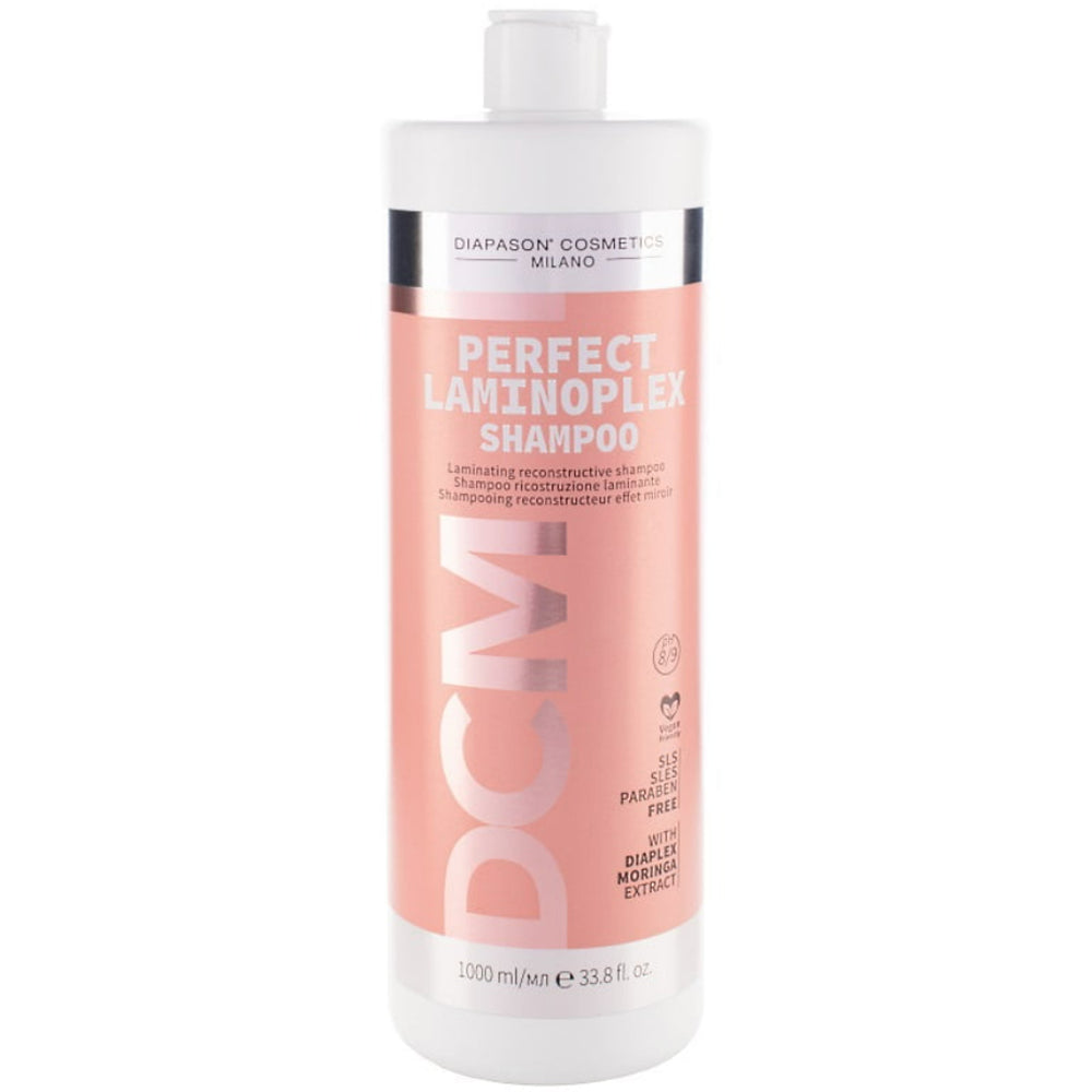 Ламинирующий и реконструирующий шампунь - DCM Perfect Laminoplex Shampoo