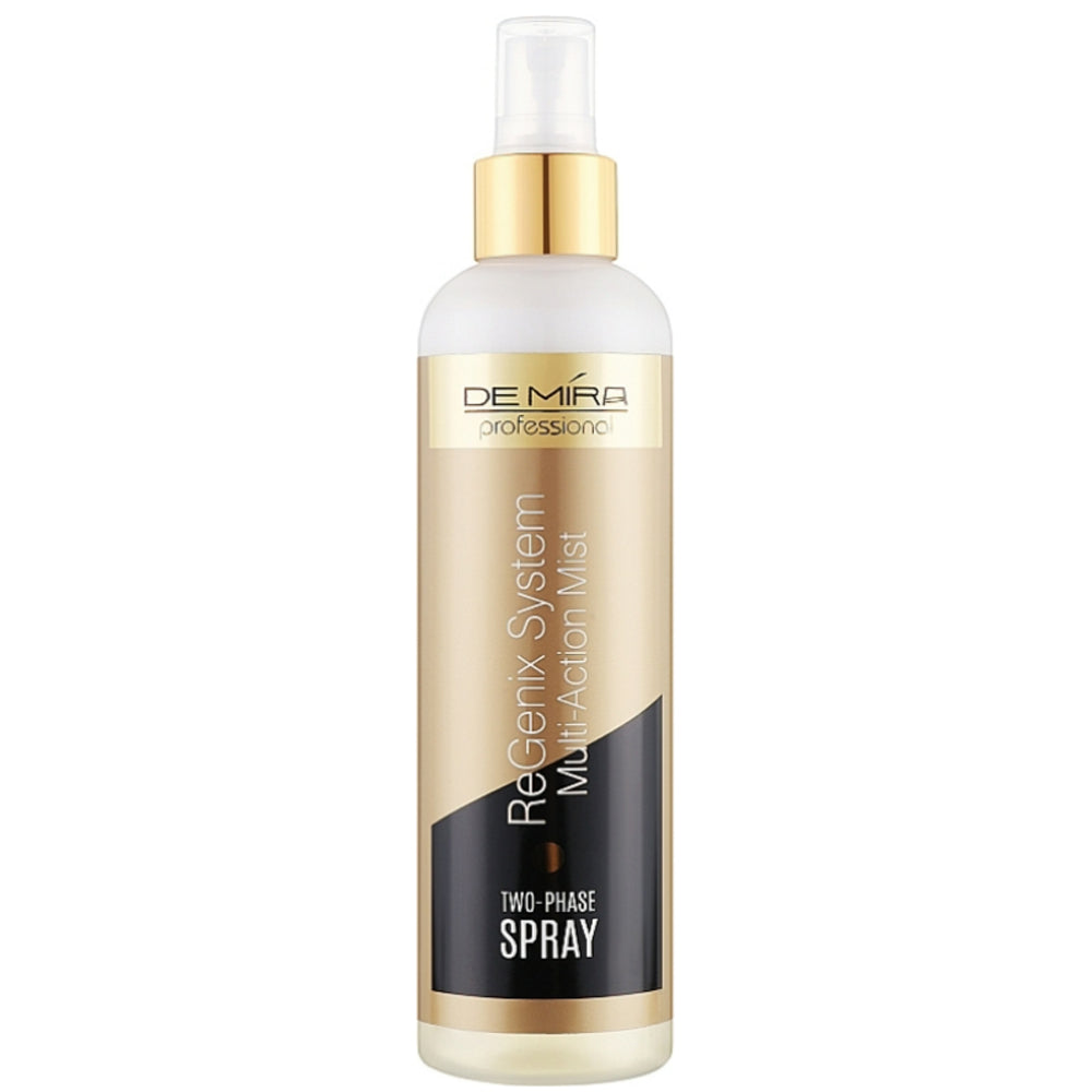 Двофазний спрей-кондиціонер для відновлення волосся - DeMira Professional ReGenix System Multi-Action Mist