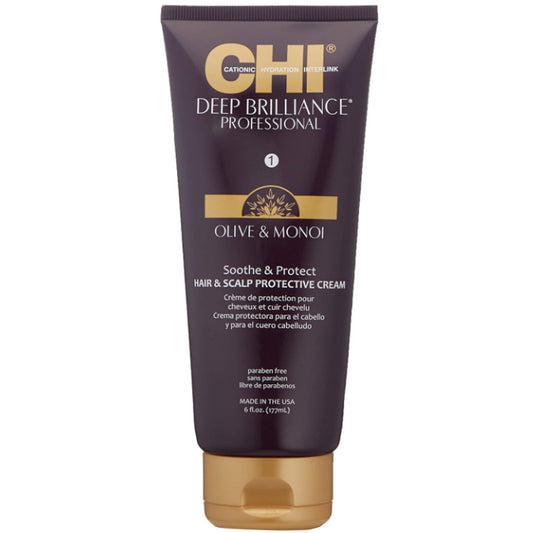 Chi Deep Brilliance Hair & Scalp Protective Cream - Захисний крем для шкіри голови