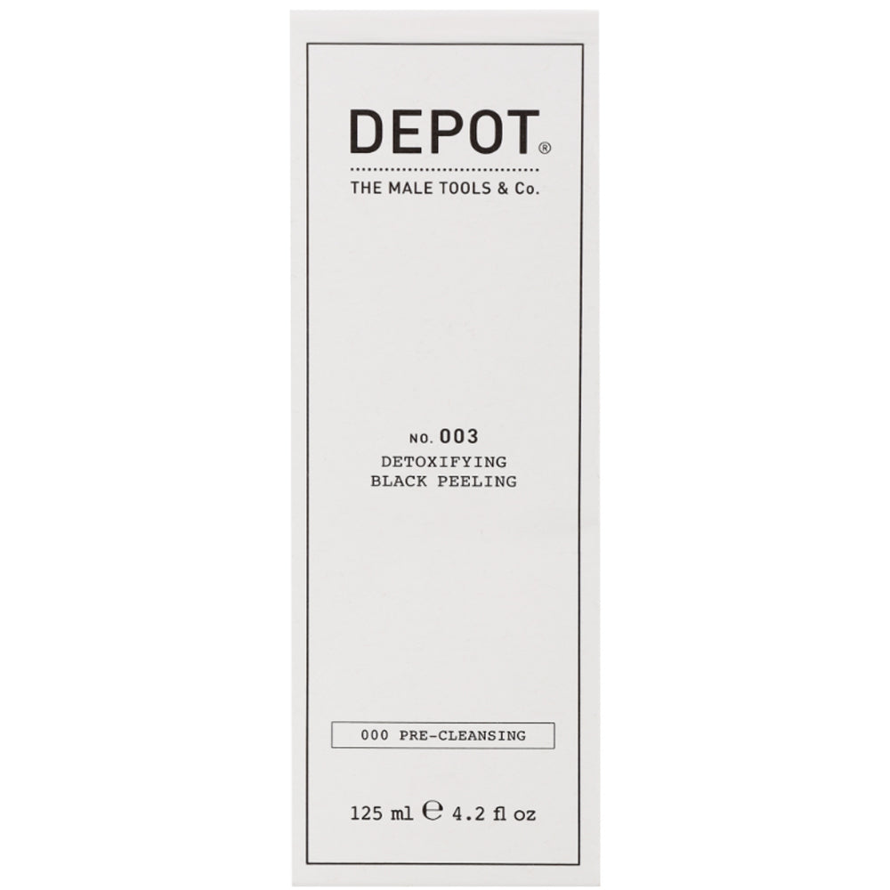 Детокс-пілінг з рослинним вугіллям - Depot No. 003 Detoxifying Black Peeling