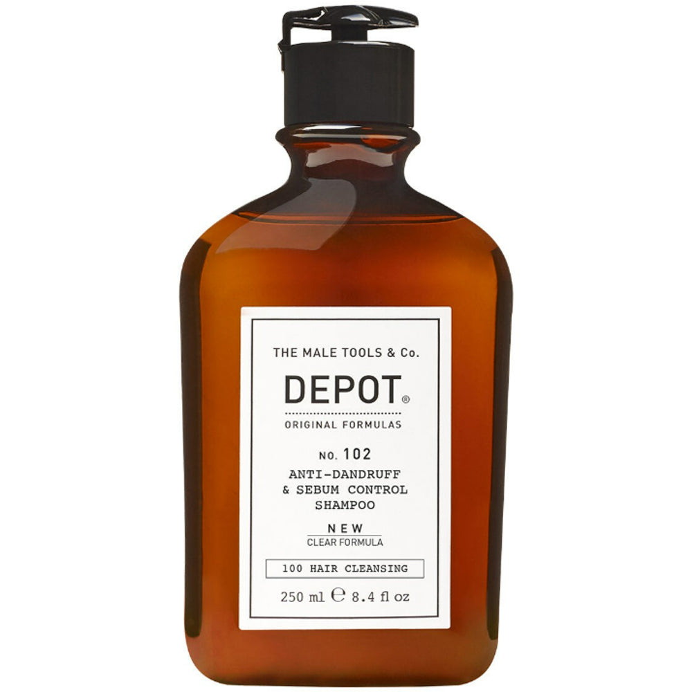 Шампунь від лупи для жирної шкіри голови та волосся - Depot No. 102 Anti-Dandruff & Sebum Control Shampoo