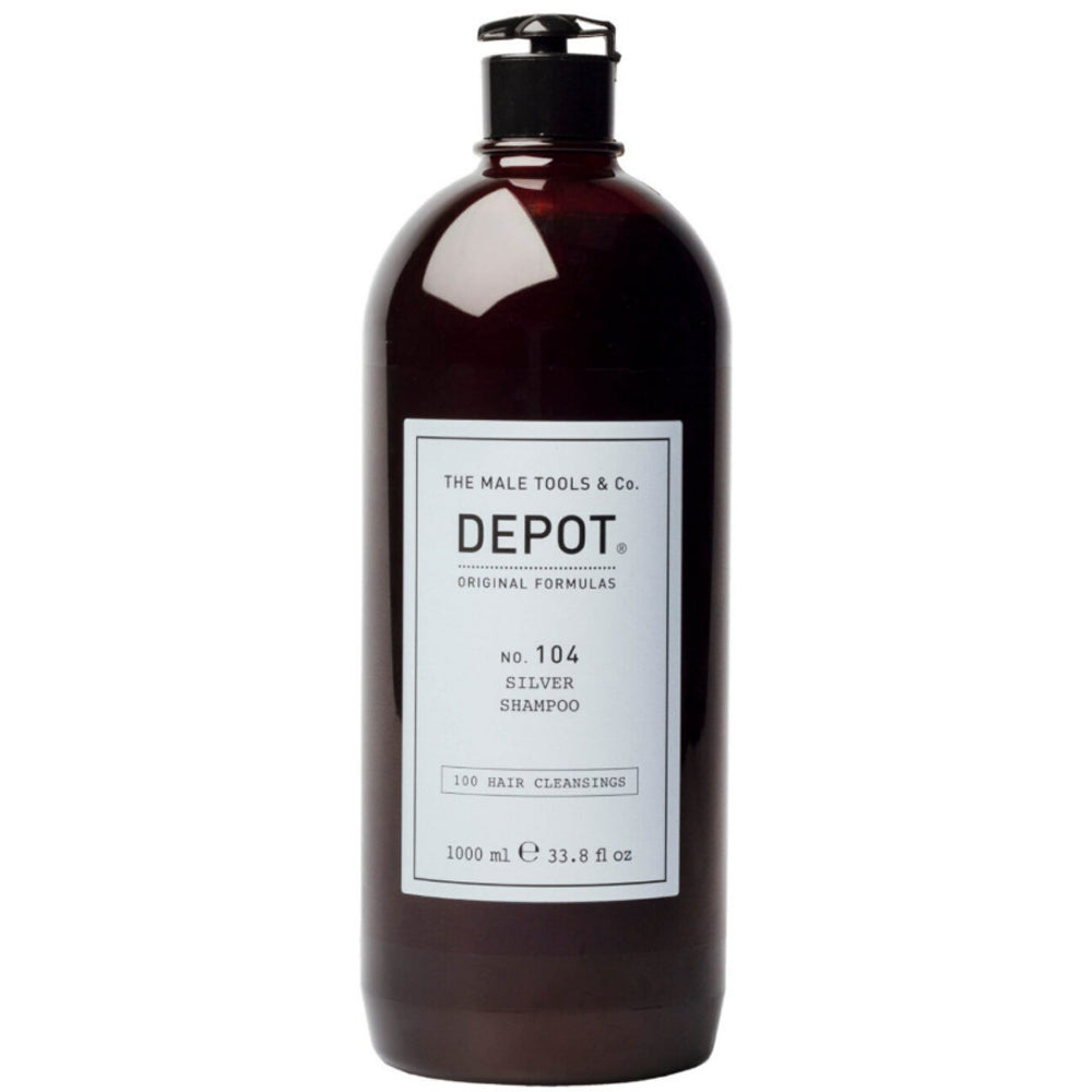 Шампунь для сивого та світлого волосся - Depot No. 104 Silver Shampoo