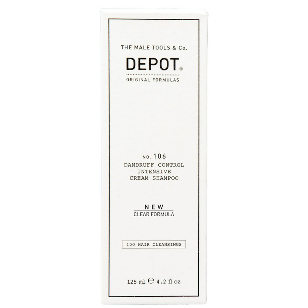Крем-шампунь интенсивного действия против перхоти – Depot No. 106 Dandruff Control Intensive Cream Shampoo