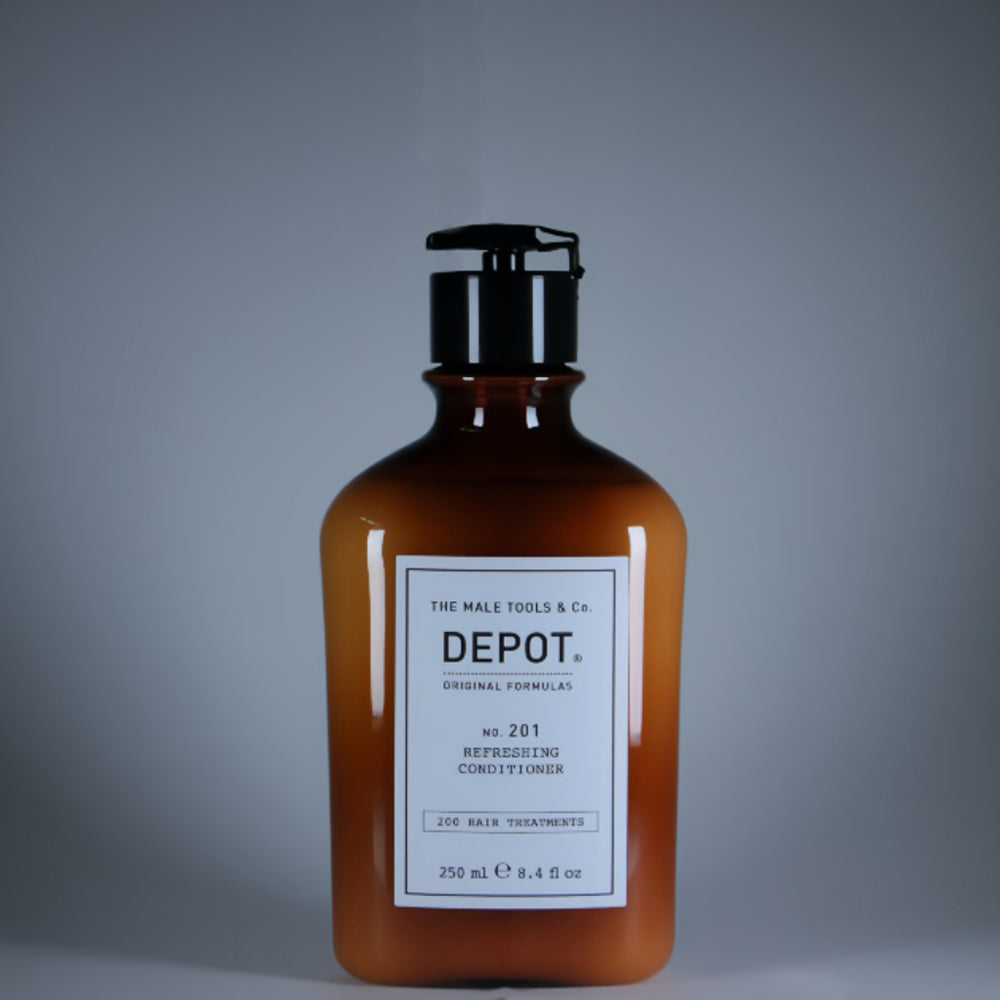 Тонизирующий и увлажняющий кондиционер для кожи головы и волос – Depot No. 201 Refreshing Conditioner