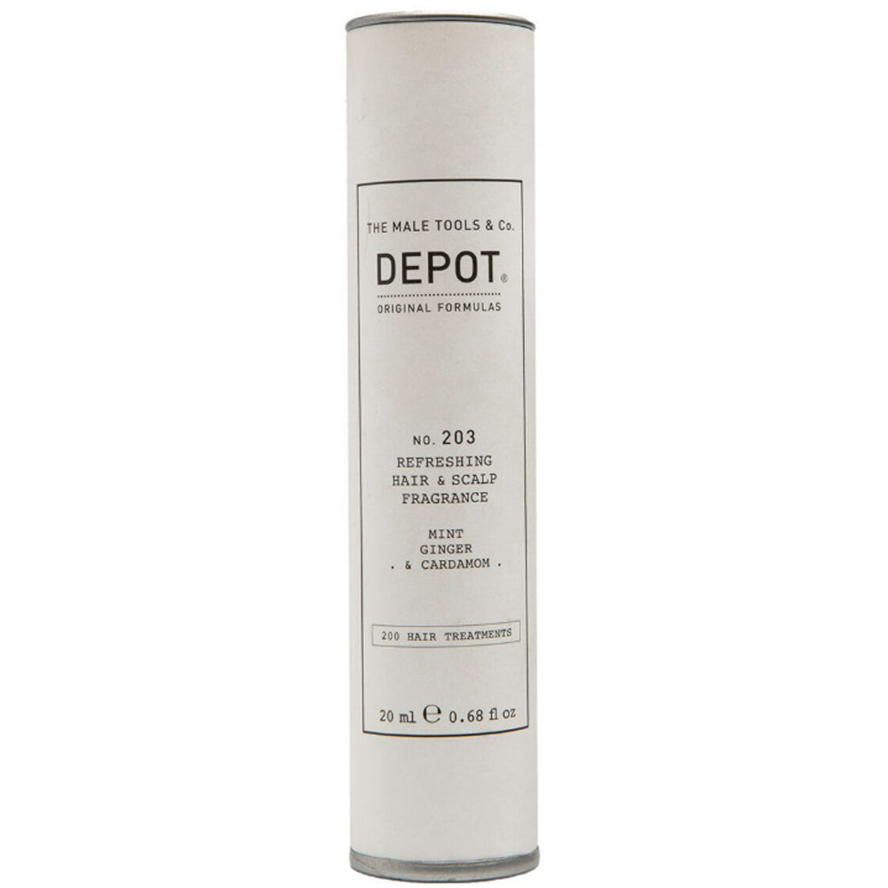 Освежающий спрей для кожи головы и волос – Depot No. 203 Refreshing Hair & Scalp Fragrance