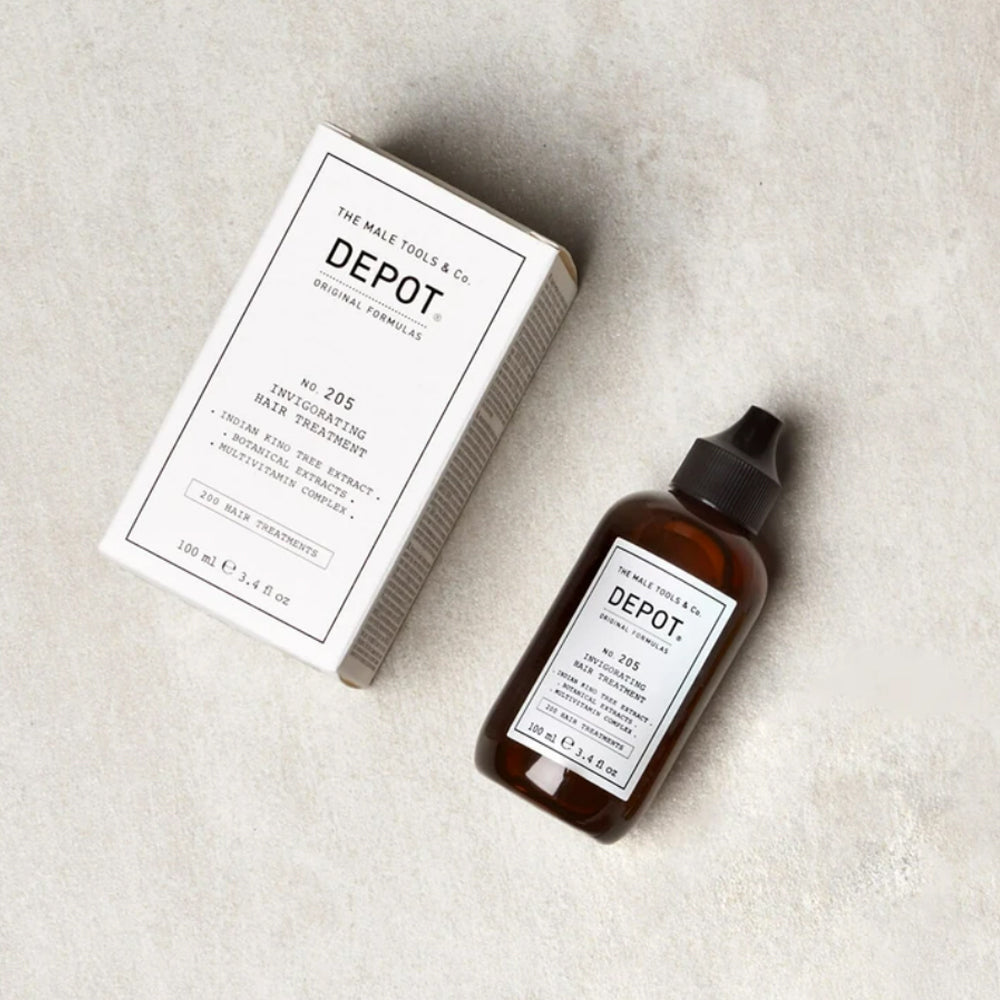 Зміцнюючий догляд для волосся - Depot No. 205 Invigorating Hair Treatment