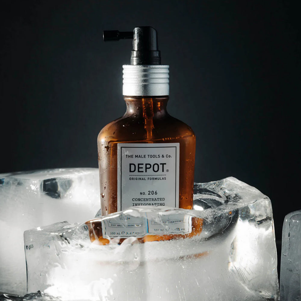 Інтенсивний енергетичний лосьйон для поріділого волосся - Depot No. 206 Concentrated Invigorating Lotion