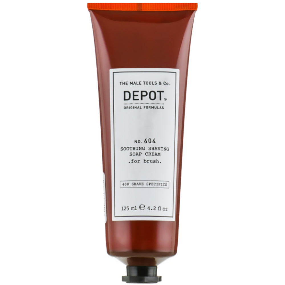 Успокаивающий крем для бритья – Depot No. 404 Soothing Shaving Soap Cream