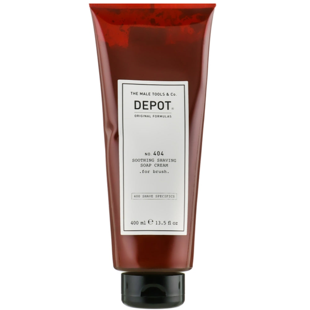 Успокаивающий крем для бритья – Depot No. 404 Soothing Shaving Soap Cream