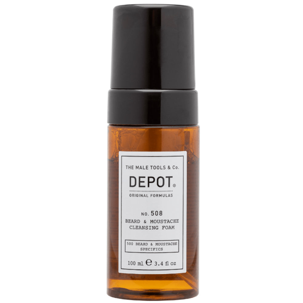 Пенка для очищения бороды и усов - Depot No. 508 Beard & Moustache Cleansing Foam