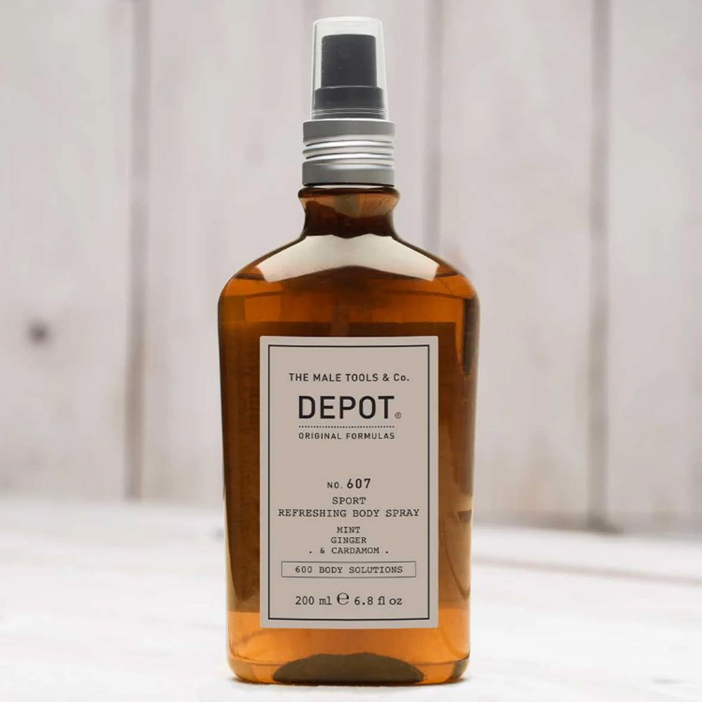 Освежающий спрей для тела – Depot No. 607 Sport Refreshing Body Spray