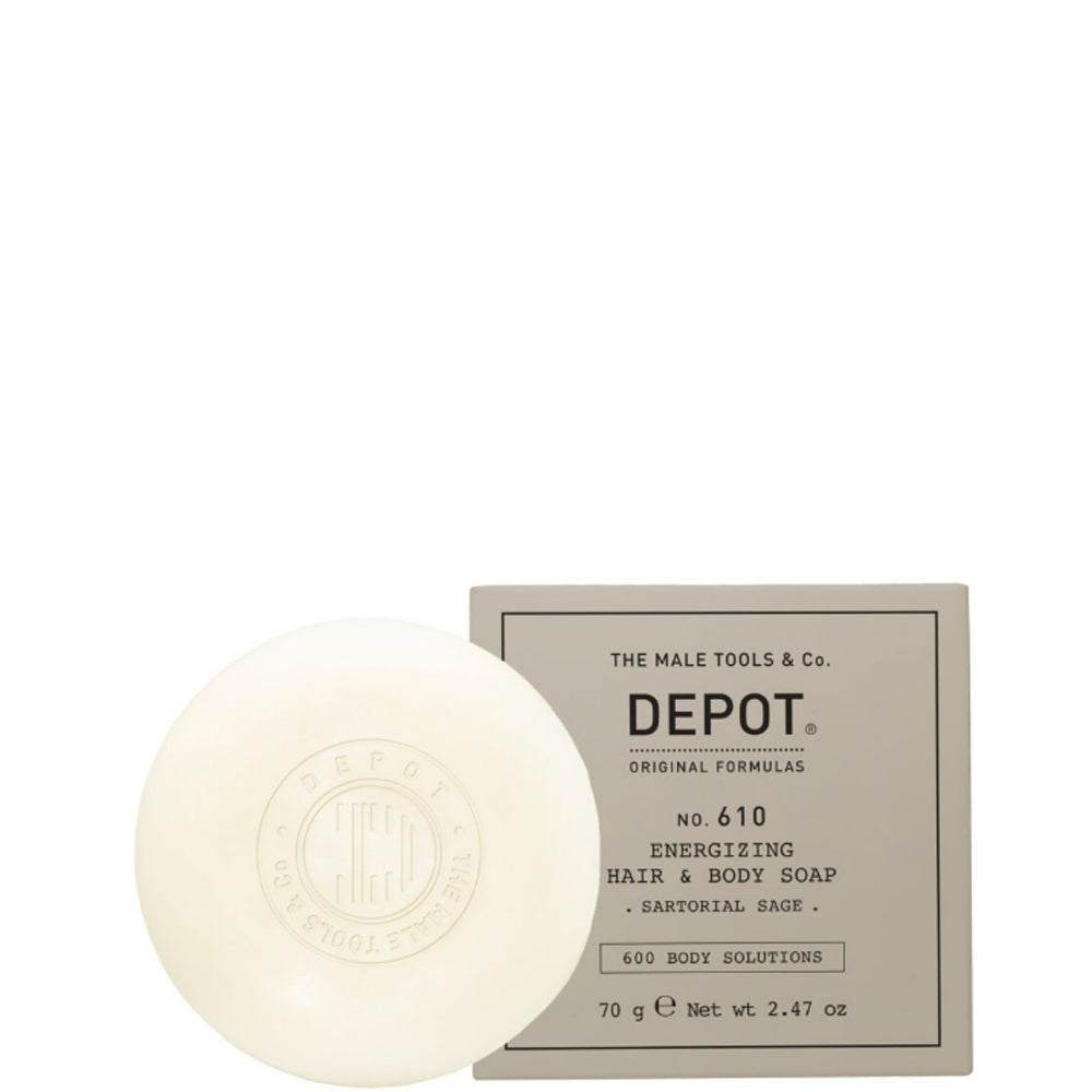 Энергетическое мыло для волос и тела – Depot No. 610 Energizing Hair & Body Soap