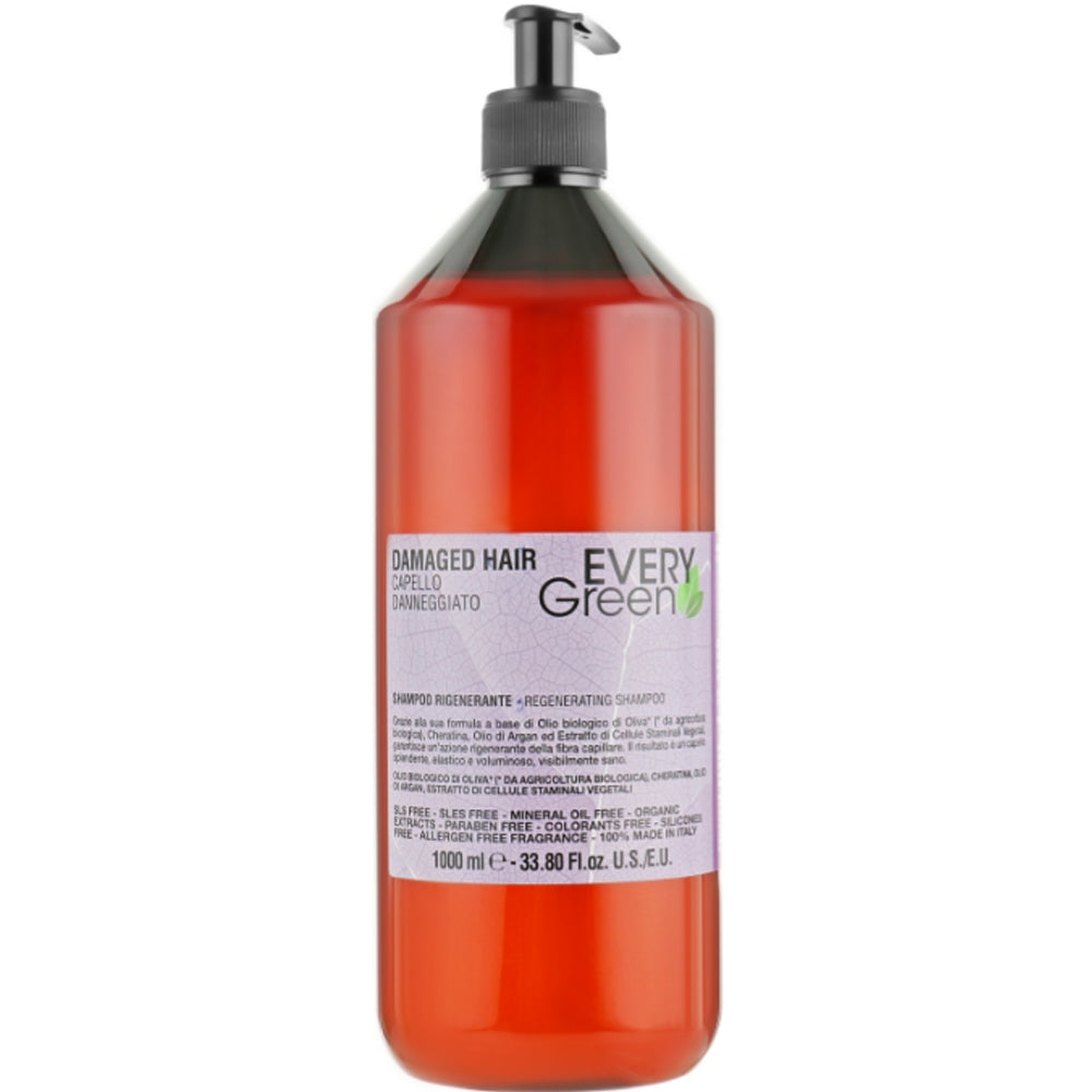 Dikson Every Green Damaged Hair Regenerating Shampoo - Восстанавливающий шампунь