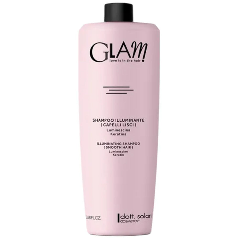 Dott. Solari Glam Illuminating Shampoo Smooth Hair - Розгладжуючий шампунь для волосся з ефектом блиску