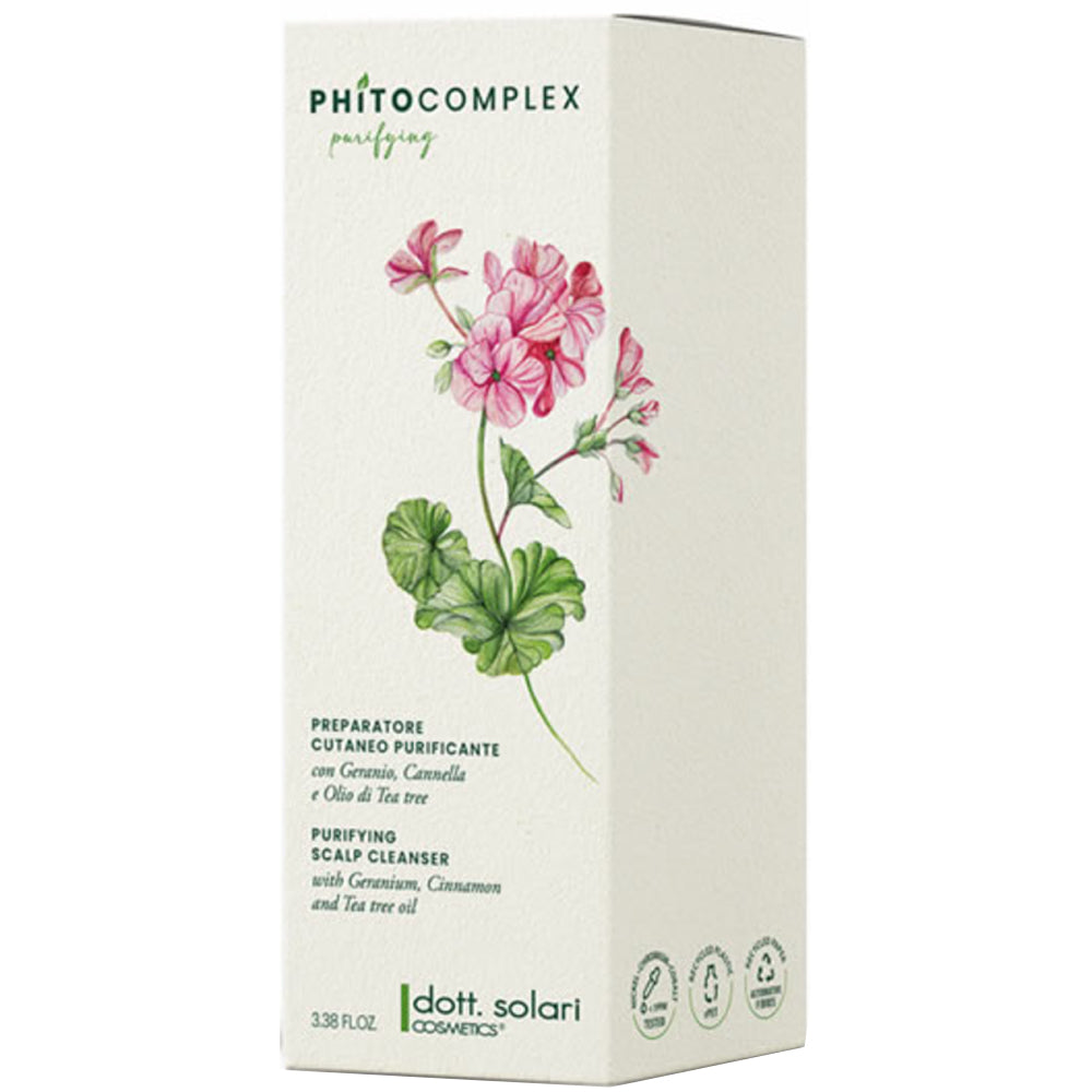 Очищаючий засіб для шкіри голови - Dott. Solari Phitocomplex Purifying Scalp Cleanser