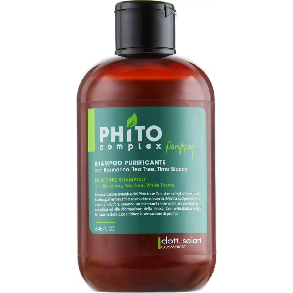 Dott. Solari Phitocomplex Purifying Shampoo - Очищуючий шампунь для шкіри голови проти лупи