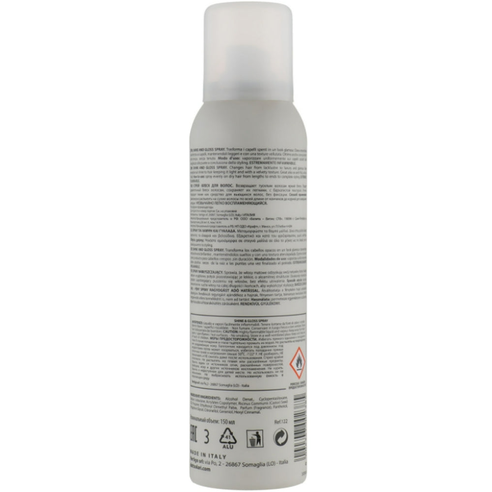 Dott. Solari Style Shine And Gloss Spray - Спрей-блиск для волосся