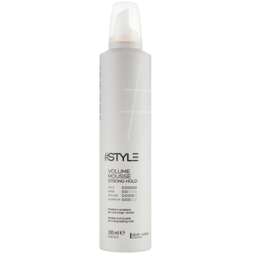 Dott. Solari Style Volume Mousse Strong Hold - Мус для обсягу сильної фіксації