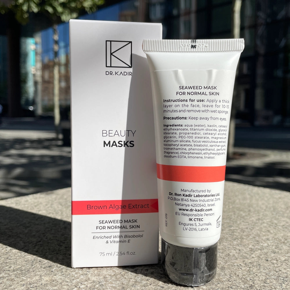 Маска морські водорості для нормальної шкіри - Dr.Kadir Seaweed Mask упаковка 2