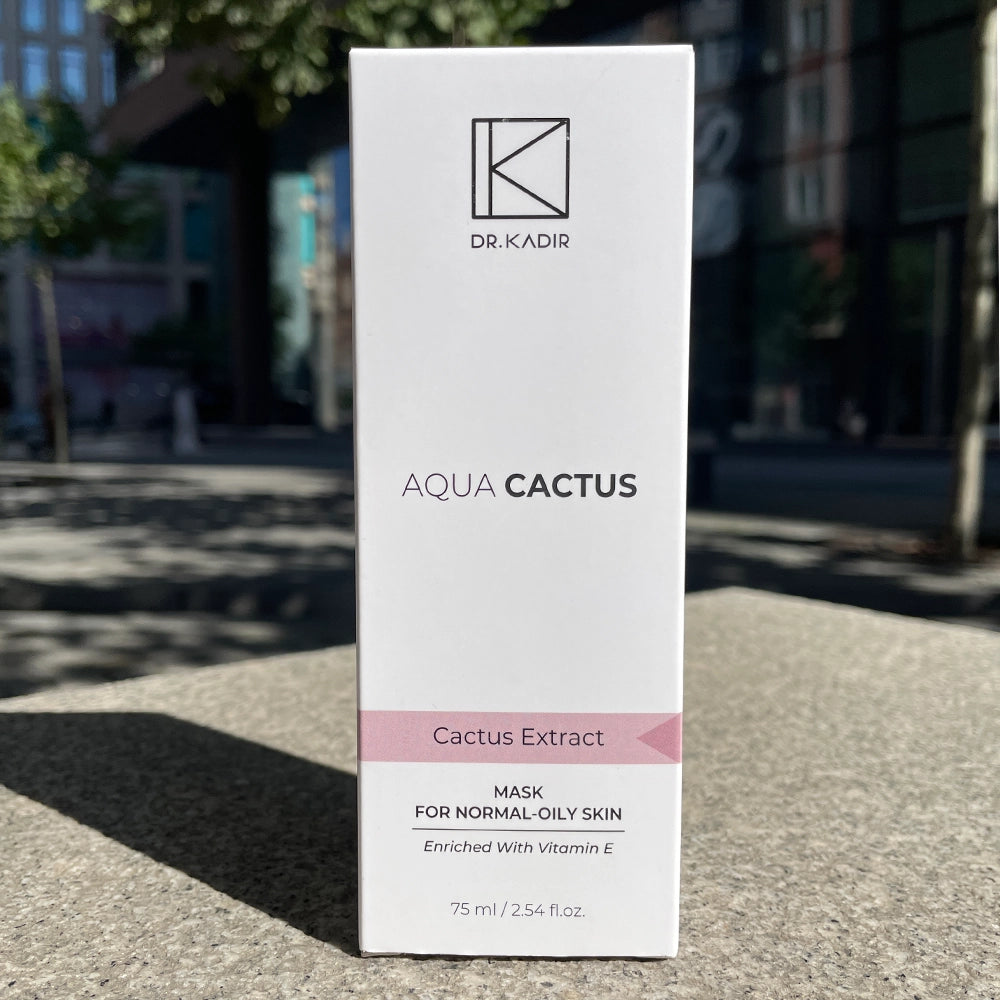 Зволожуюча маска з Кактусом - Dr. Kadir Aqua-Cactus Mask упаковка