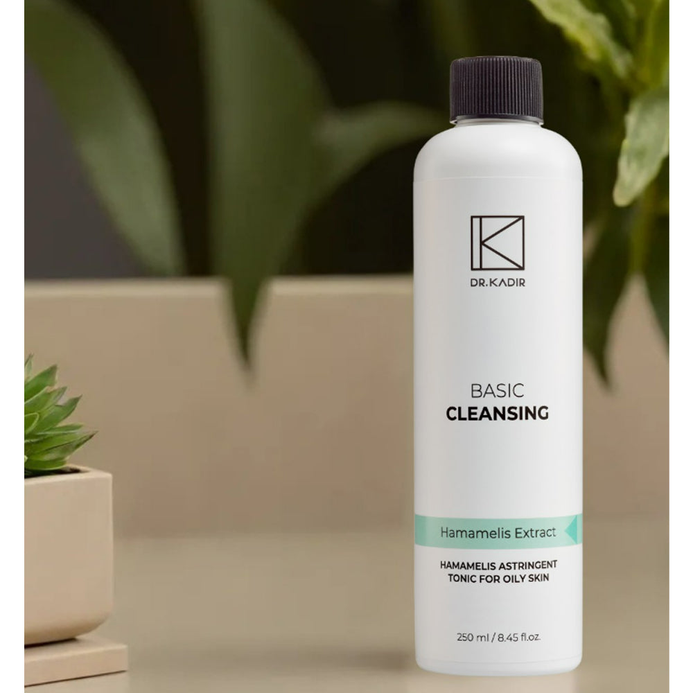 Тонік з гамамелісом для жирної шкіри - Dr. Kadir Basic Cleansing Hamamelis Astringent Tonic