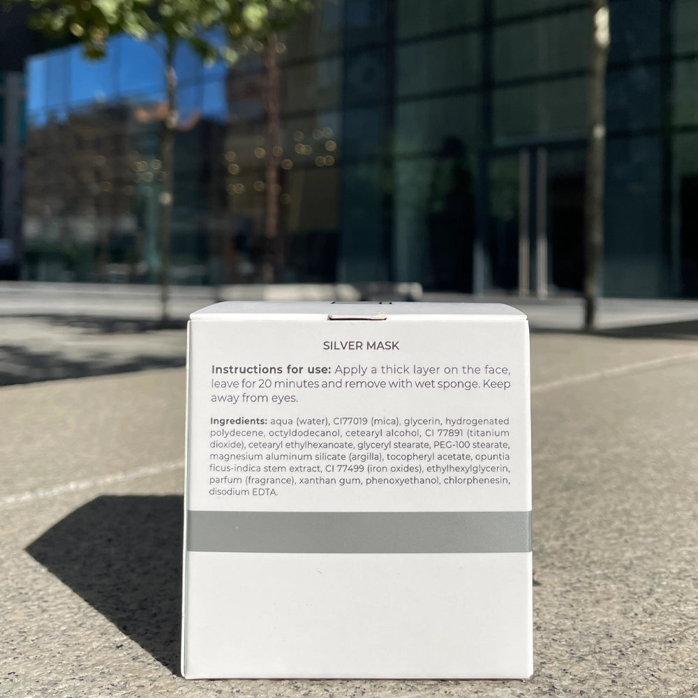 Срібна маска для обличчя - Dr. Kadir склад