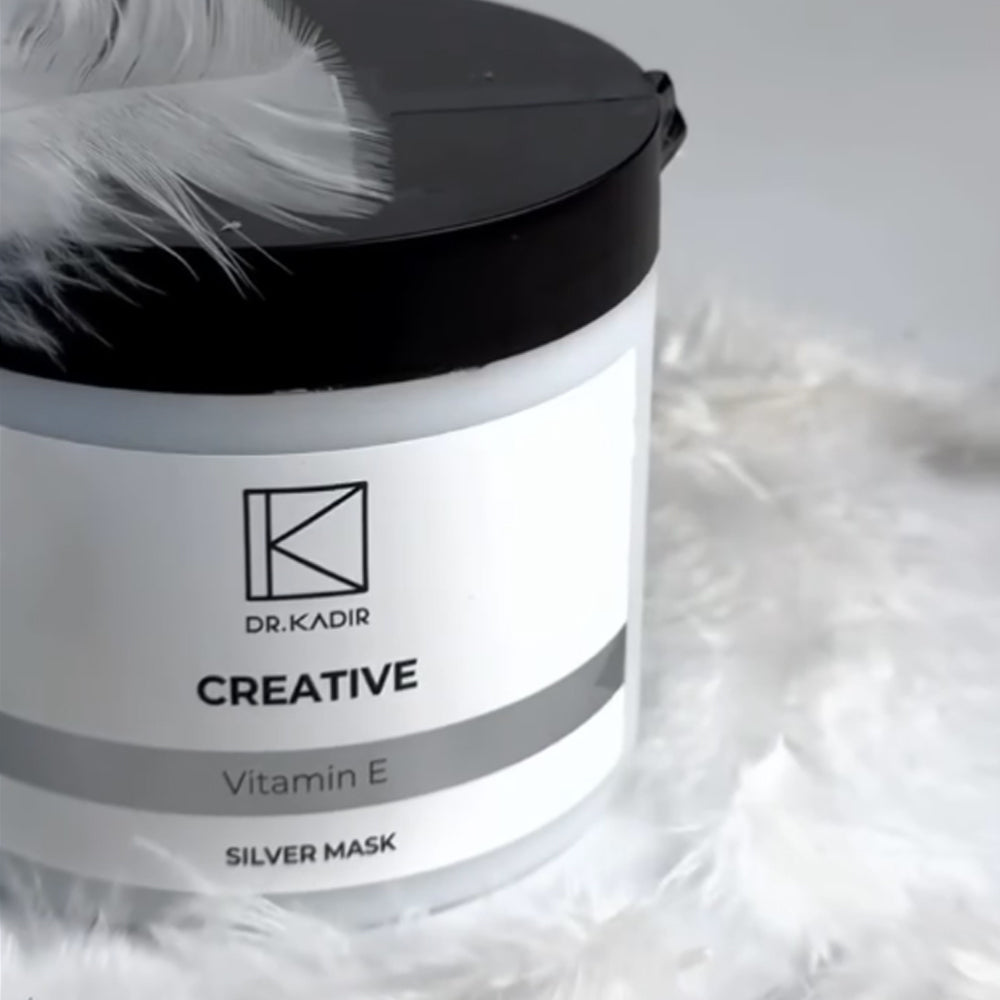 Срібна маска для обличчя - Dr. Kadir Creative Silver Mask
