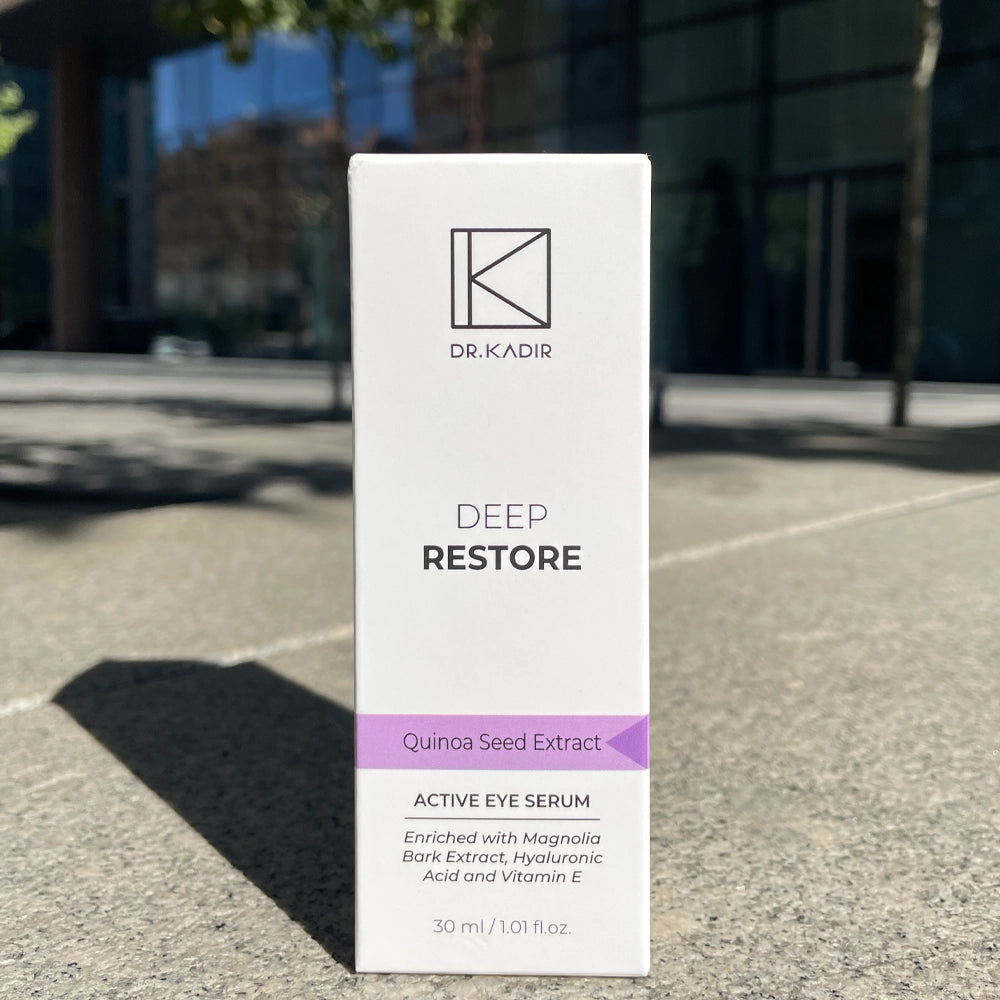 Сироватка для шкіри навколо очей - Dr. Kadir Deep Restore упаковка