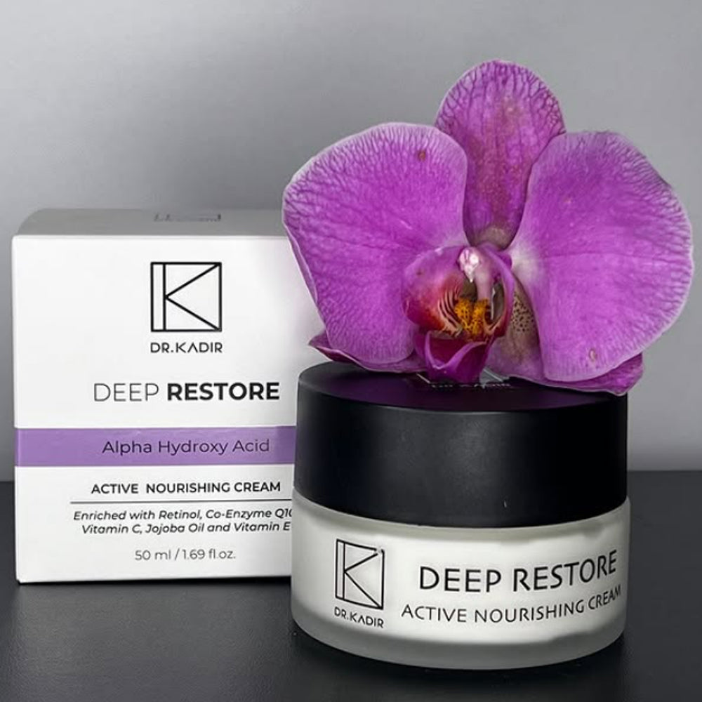 Активний нічний лікувальний крем - Dr. Kadir Deep Restore Active Nourishing Cream