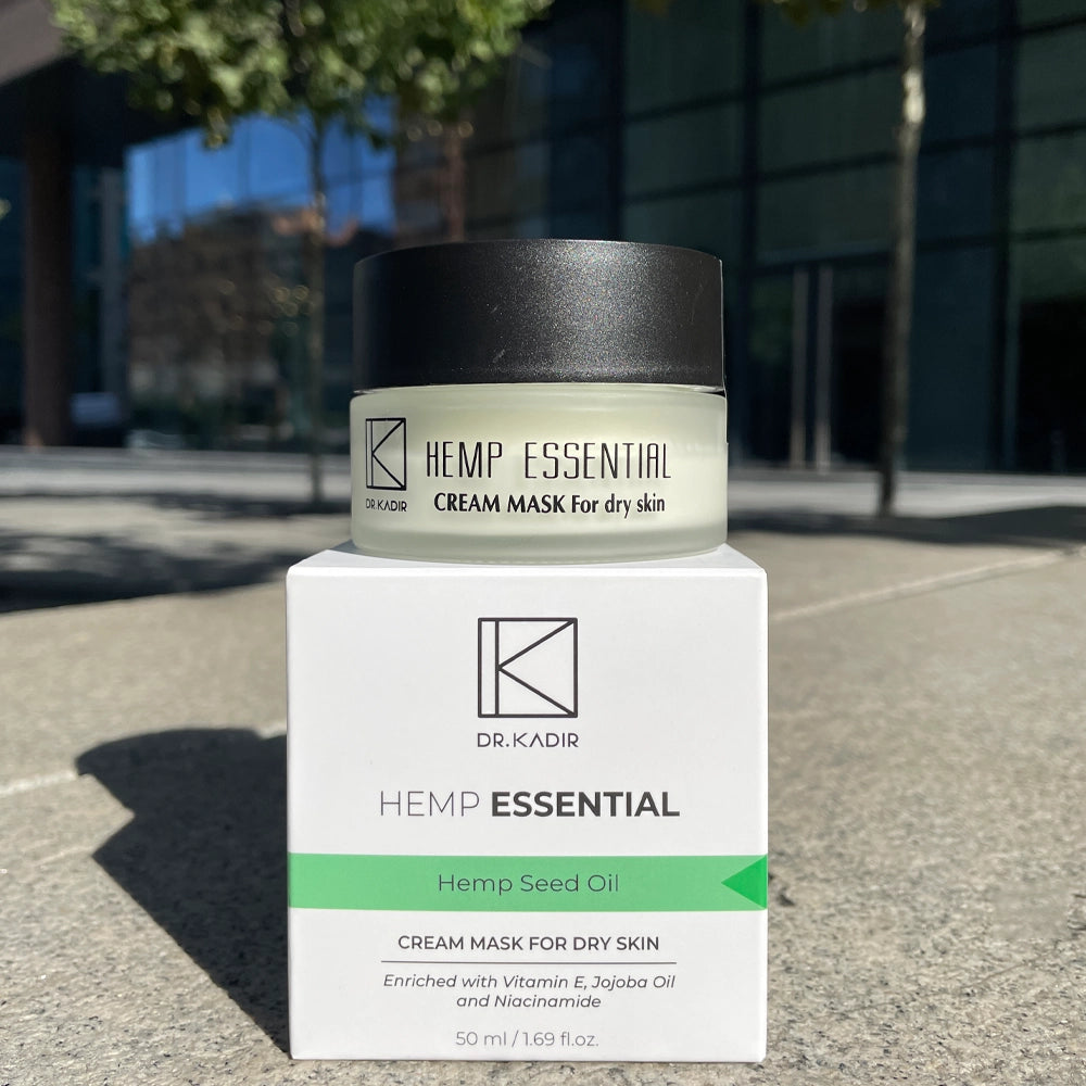 Dr. Kadir Hemp Essential Cream Mask For Dry Skin - Маска-крем з екстрактом каннабісу 2