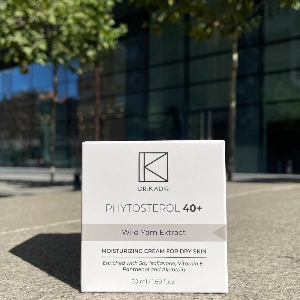 Зволожуючий крем на основі фітостероли для сухої шкіри - Dr. Kadir Phytosterol 40+ упаковка