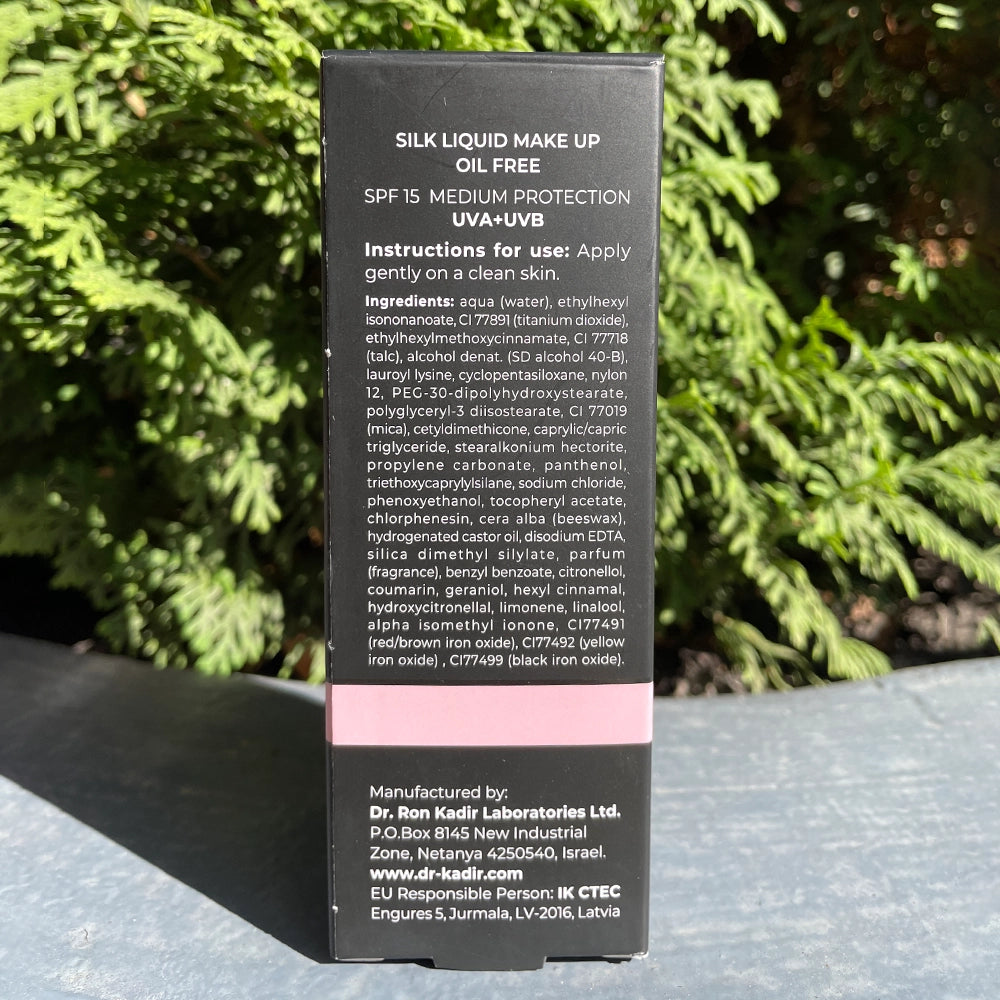 Dr. Kadir Top Cover Silk Liquid Make Up 30ml - Тональний крем склад
