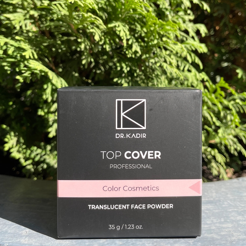 Пудра для обличчя розсипчаста Dr._Kadir_Top_Cover упаковка